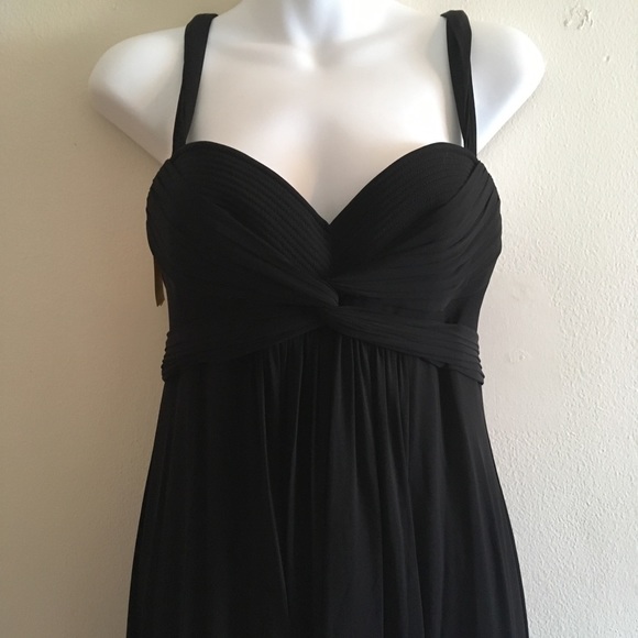 black sweetheart maxi dress